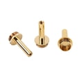 thumbnail image 1 of OULII 3 Pcs Trompette Dorée Tige de Connexion Instrument en Laiton Piston Clé Vis de Remplacement, 1 of 8