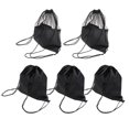 thumbnail image 2 of MasteelfCA 5pcs Outdoor Sports Bag Drawstring Pouch Sack Bag Sports Storage Bag, 2 of 8