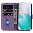 thumbnail image 4 of Compatible avec Samsung Galaxy M33 5G Étui Portefeuille Tiger Flip Mignon en Relief avec Porte-Cartes, 4 of 5