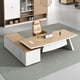 thumbnail image 2 of L Shaped Executive Boss Office Desk Reception Corner Home Storage Computer Desks Filing Cabinets Mesa Escritorio Home Furniture My Lux Decor Round, 2 of 30