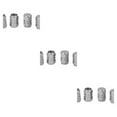 thumbnail image 3 of Youkk 4pcs Easy To Install Aluminum Car Tire Valve Caps For Convenient Tire Silver 3Set, 3 of 5