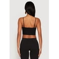 thumbnail image 4 of Womens Square Neck Hanky Hem Crop Top, 4 of 4