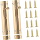 thumbnail image 1 of unique 2pcs Deadbolt Lock Door Buckle Cabinet Safety Locks Sliding Bolt Locks for Doors, 1 of 5