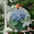 thumbnail image 2 of Hydrangeas Flowers Ornament Suncatcher, Hydrangeas Window Hanger, Floral Wall Hanging, Birth Month Flower Gift, Flower Lover Gift, 2025, Holiday 2025, Holiday Decoration, Seasonal, 2 of 5