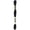 Black, variant on DMC Mouline 117-310 Six-Strand Embroidery Thread, Black, 8.7-Yards