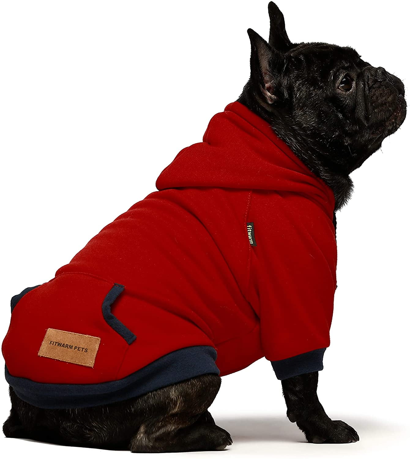 Fitwarm Casual Pet Clothes Dog Hoodies Puppy Pullover Cat Hooded Shirts Sweatshirts 