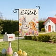 thumbnail image 4 of SLYNSHome Easter Garden Flag 12x18 Inch,Double Sided Bunny Rabbit Flag for Spring Yard Outdoor Decoration, 4 of 7
