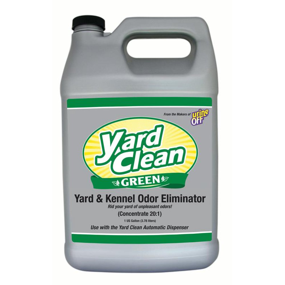 Yard Clean Green Concentrate, Yard and Kennel Odor Eliminator, 128 Oz