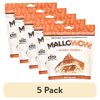 (5 pack) MALLOWOW! Quiero Churro Marshmallow Snacking Treat. Belgium Marshmallow is Drizzled With Chocolate Contains Milk and Soy. Resealable Bag. Ready to Eat.