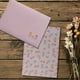 thumbnail image 4 of Elegant Juego de Papelería, Exquisito Papel de Carta, Accesorios Metálicos, Comunicación Manuscrita, Regal Especial, para Uso Personal o de Oficina, 4 Hojas de Papel de Carta, 2 Sobres, 2 Pegatinas d, 4 of 5