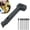 Black, variant on Multifunctional Camping Hammer with 8 Pegs,3-in-1 Lightweight Aluminum Alloy Tent Stake Driver with Stake Puller & Bottle Opener for Camping Hiking Backpacking