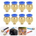 thumbnail image 2 of MasteelfCA 8pcs Printer Pneumatic Fitting Push to Connect Air Straight Quick Fitting 3D Printer Parts, 2 of 7