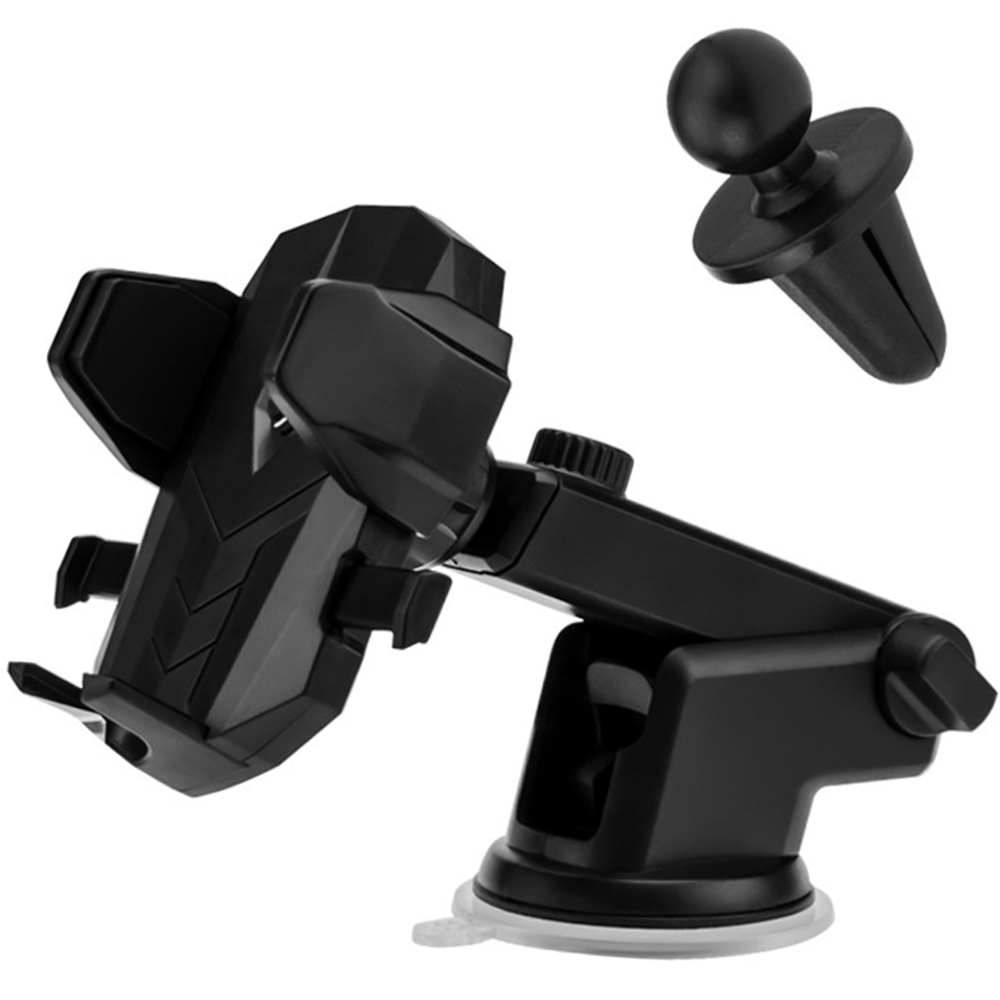 Car Phone Mount, Phone Holder for Car, Long Arm Suction Cup Phone