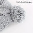 thumbnail image 3 of Gorro trenzado para niños, gorro tejido para niños con protección auditiva cálida Zhivalor Gorras y Gorros, 3 of 5