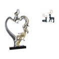 thumbnail image 1 of Figura de pareja, estatua coleccionable, adorno para dormitorio, boda, estantería, armario, sala de estar, oficina, decoración del hogar, 1 of 8