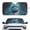 Cartoon Shark, variant on Binienty 1 Piece Car Windshield Sun Shade Sea Turtle UV-Blocking Sun Visor Foldable Car Front Window Sun Protector Universal Automobile Interior Sun Protection