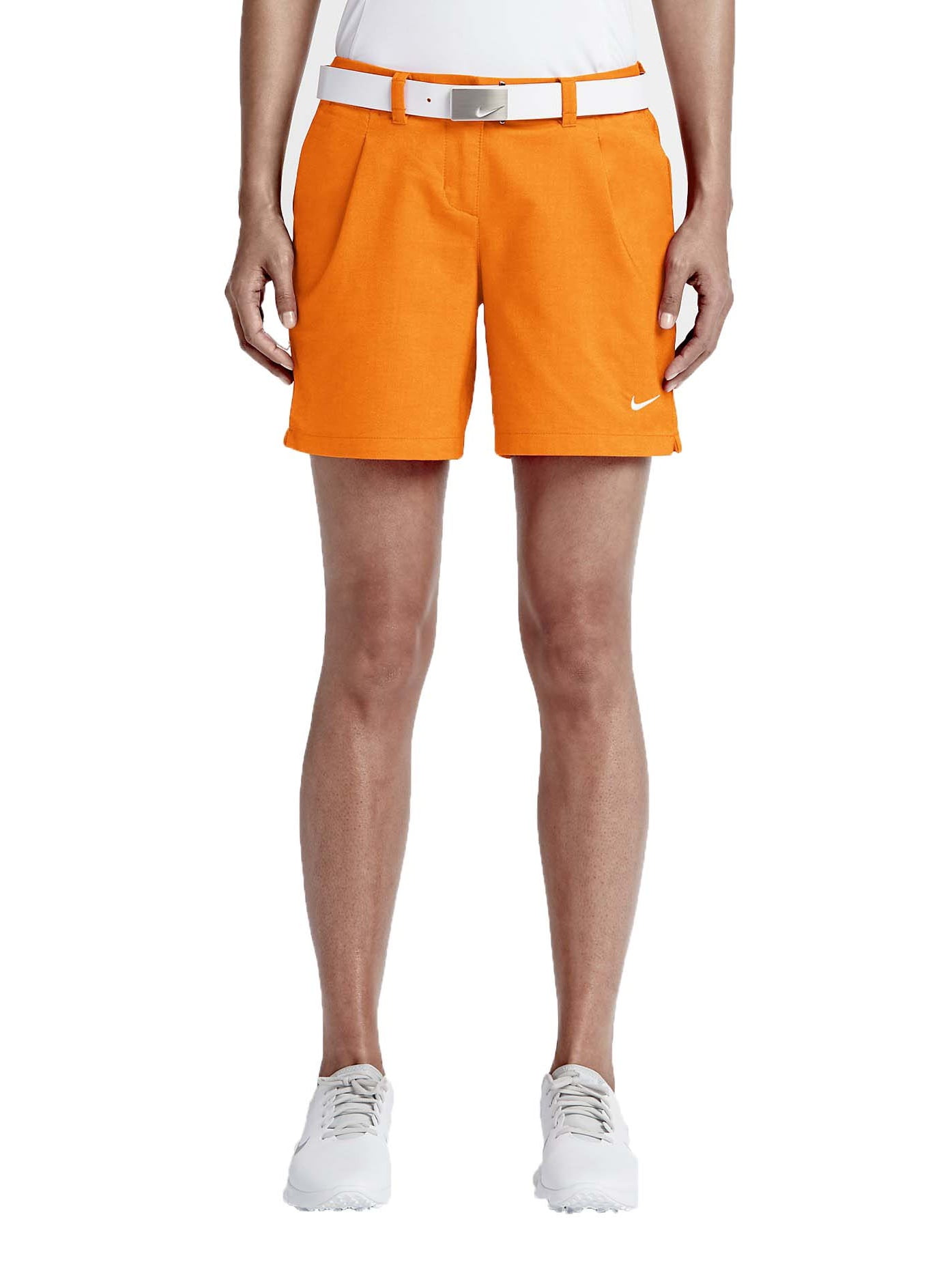 Nike golf shorts orange Clearance