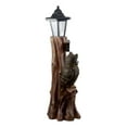 thumbnail image 4 of Ebros Forest Guardian Night Owl Welcome Sign Statue With Solar Powered Lantern, 4 of 5