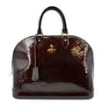 thumbnail image 1 of Pre-Owned LOUIS VUITTON Alma GM Monogram Vernis Leather Satchel Bag Amarante, 1 of 12