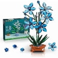 thumbnail image 1 of Orchid Flowers Building Kit - 1097 Pieces Flower Botanical Bonsai Collection Building Blocks Toy for Home Office | Artificial Plant Bonsai Decoration, 1 of 4