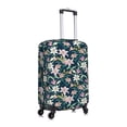 thumbnail image 3 of Uemuo Lilies Flowers Printed Washable Luggage Cover - Fashion Suitcase Protector Fits 18-32 Inch Luggage -Large, 3 of 9