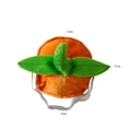 thumbnail image 2 of Costumes  Dog Reversible Pumpkin Costumes Soft Warm Adjustable Pet Costumes for Cosplay Parties Photo Props, 2 of 6