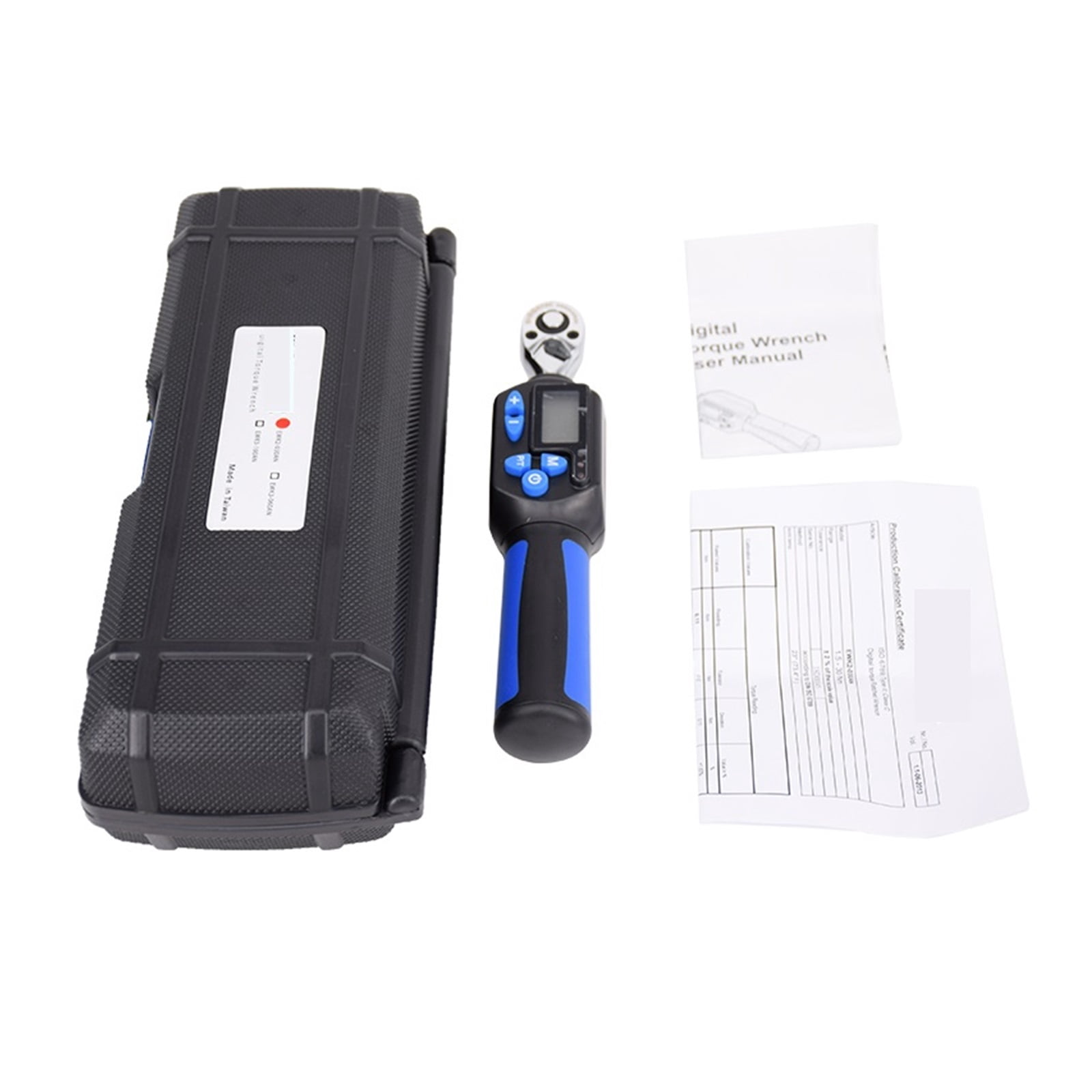 Adjustable Mini Beam Electronic Digital Torque Wrench 1/4DR 3/8 1/2 1.5-100nm 4 Torque Units Inch Lb ,Multifunctional