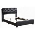 thumbnail image 3 of Black King-Sized Bed Offering Robust Construction and Lasting Support for Relaxation, 3 of 7