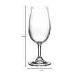 thumbnail image 2 of Bohemia Crystalite Juego De 6 Copas De Vidrio Para Degustación Colibri 210 ml Copa para Licor Brindis, 2 of 7