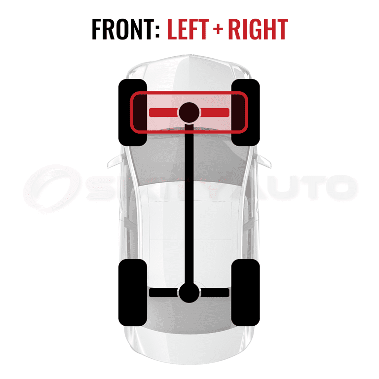 Sixity Auto Kit De Eje Delantero CV De 2 Piezas Compatible Con Toyota Corolla 1.8L L4 2009-2018 - Par De Eje Completo Para Conductor Izquierdo Y Pasajero