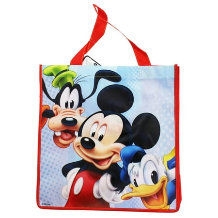 Disney's Mickey, Goofy, and Donald Best Friends Red Border Grocery