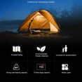 thumbnail image 4 of Inodoro portátil plegable para acampar, asiento de inodoro de 70 l para acampar, viajar sin conductor Sywqhk Para Estrenar, 4 of 6