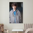 thumbnail image 6 of Finn Wolfhard Poster Actor Art Poster (4) Posters Art Print Wall Photo Paint Poster Hanging Picture Family Bedroom Decor, 6 of 7