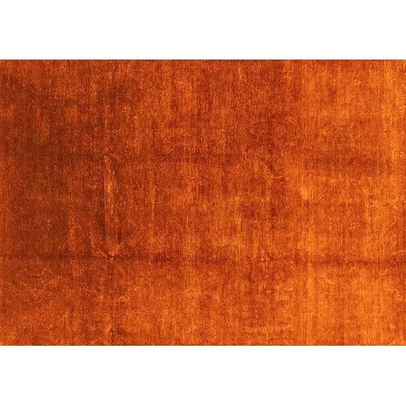 Ahgly Company Indoor Rectangle Oriental Yellow Industrial Area Rugs, 6' x 9'