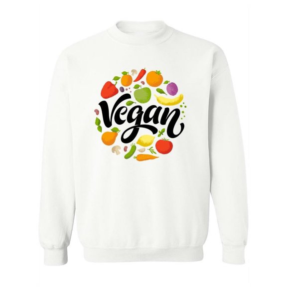 Vegan. Sweatshirt Women -Image by Shutterstock, Female Medium