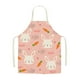 thumbnail image 2 of Easter Home Printing Linen Imitation Apron Kitchen Fouling Multi Functional Apron, 2 of 3