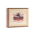 thumbnail image 1 of Juego de dominó Mexican Train, caja de madera clásica para porche delantero, 1 of 7