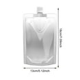 thumbnail image 3 of Flacon Dissimulable et Réutilisable avec Entonnoir Kit de Flacon à Liqueur Sacs en Plastique pour Flacon, 3 of 5