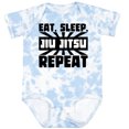 thumbnail image 3 of Inktastic Eat, Sleep, Jiu Jitsu, Repeat Boys or Girls Baby Bodysuit, 3 of 5