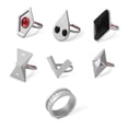 thumbnail image 4 of Juego de anillos de anime, anillos ajustables, accesorios para disfraces de cosplay, colección de juguetes, regalos para fanáticos del anime., 4 of 7