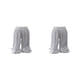 thumbnail image 2 of Minnieouse Pantalones cortos de encaje Pantalones de pierna ancha Traje de verano Artesanía Ocio Accesorios de dama Cintura alta Elástico Ropa Blanco S 2piezas, 2 of 6