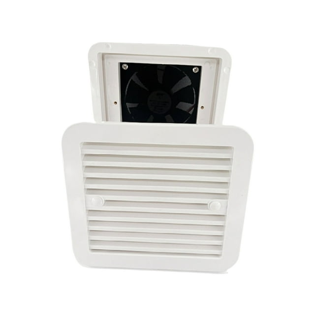 Youkk Kitchen Exhaust Fan Designed For RV Camper Motorhome Easy To Install Ventilation White