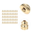 thumbnail image 2 of 100pcs Earring Back Copper Earring Backs Earring Backings Earring Safety Backs, 2 of 8