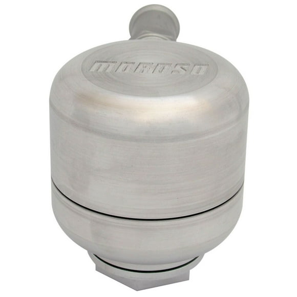 Moroso Performance Crankcase Breather Cap 68788 Circle; Twist-In Style
