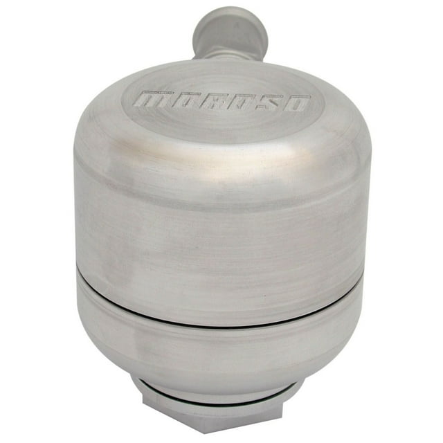Moroso Performance Crankcase Breather Cap 68788 Circle; Twist-In Style
