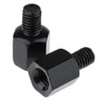 thumbnail image 6 of Pair Motorcycle Mirror Adapters 8mm Mount to RH 8mm Mirror Scooter Moped, 6 of 7