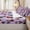 Lavender White, variant on Erosebridal Cute Sweater Dachshund Tile Zipper Twin Comforter Sets with Fitted Sheet and 2 Pillowcases,Simple Paw Zipper Bedding Set,Ivory Black,4-Piece,Reversible