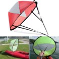 thumbnail image 3 of JShteea Ventana Viento Plegable para Barco Vela Viento Barco Ventana Viento (rojo), 3 of 9