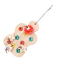thumbnail image 1 of Bird Training Toys, Bird Chewing Puzzle Toy Colored Embellishment  Edge Eco Friendly  For   Sparrow, 1 of 8