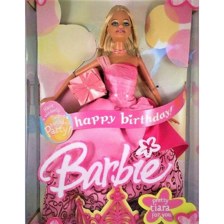 Happy Birthday Barbie 2004 Mattel #G8490